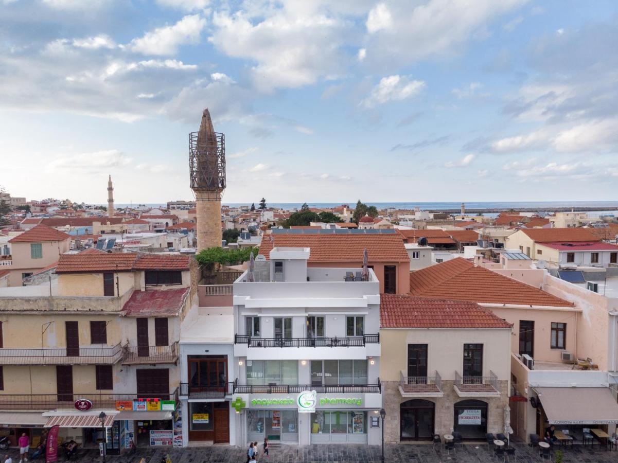 White & Gray Apartment Rethymno Exterior foto
